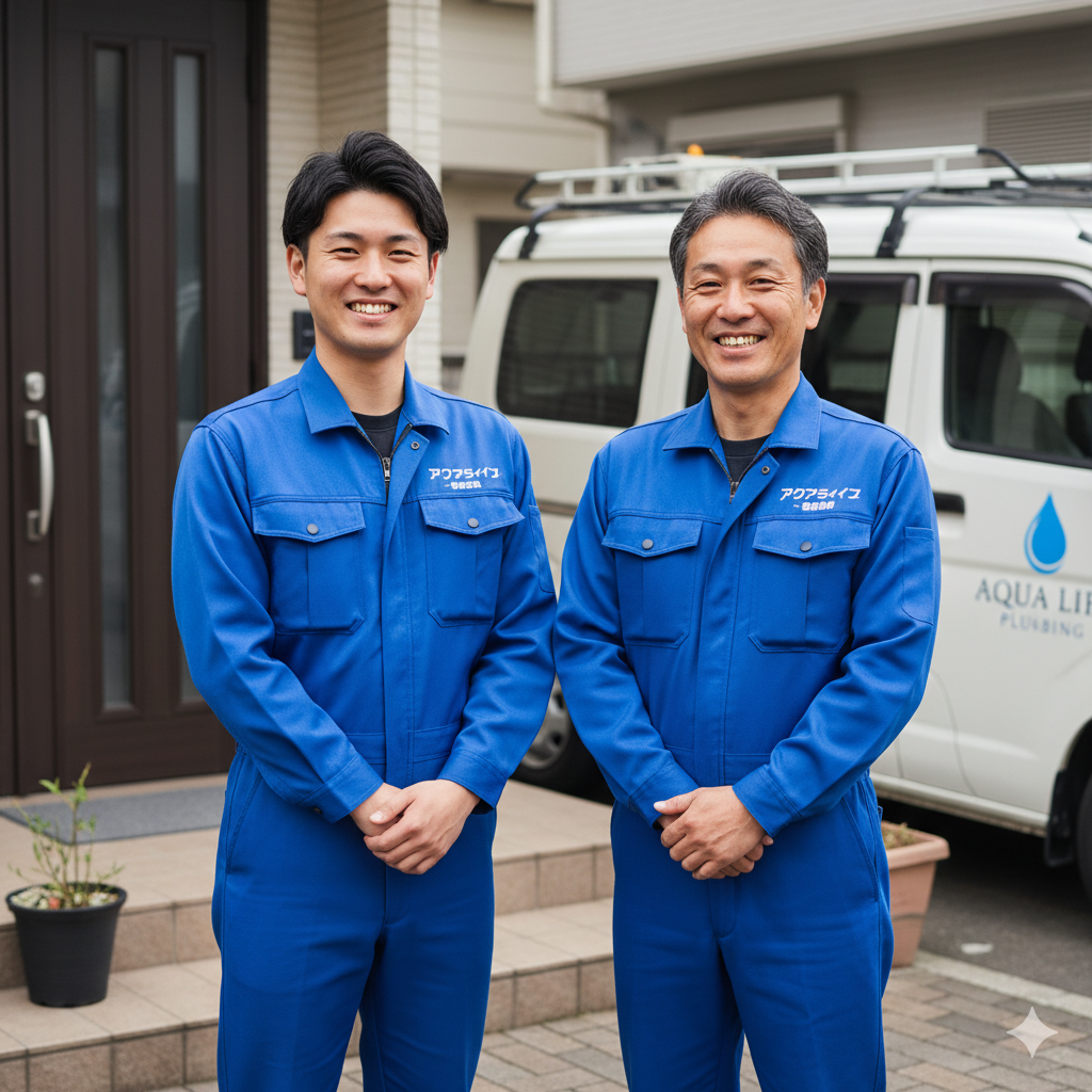 水道修理のプロフェッショナル集団が24時間365日対応