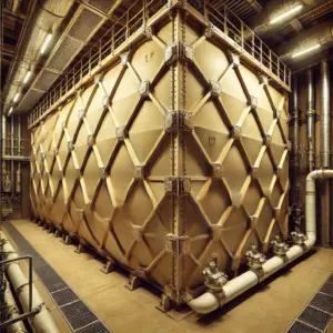マンションの揚水ポンプ、貯水槽