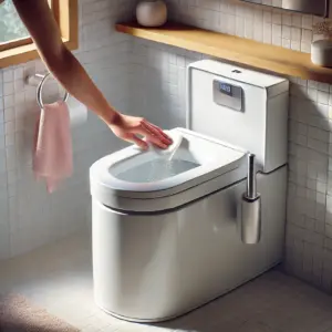 便器周辺の水漏れや壁の状態を点検するチェックポイント