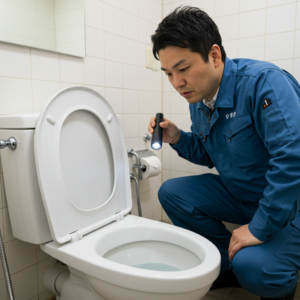 トイレのつまり、主な原因