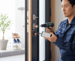 玄関 ドア 鍵交換に関する画像