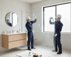 浴室 ガラス交換に関する画像