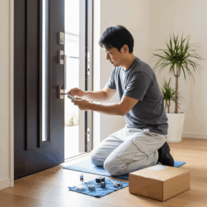 玄関 鍵交換 自分でに関する画像