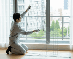 ガラス交換 網入りガラスに関する画像