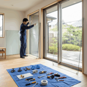 ガラス交換 ドアに関する画像