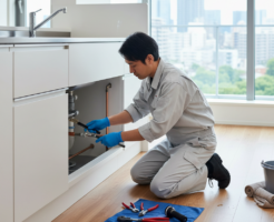 水道修理 キッチンに関する画像